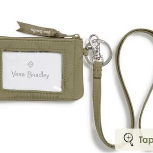 Vera Bradley Sage Green Lanyard